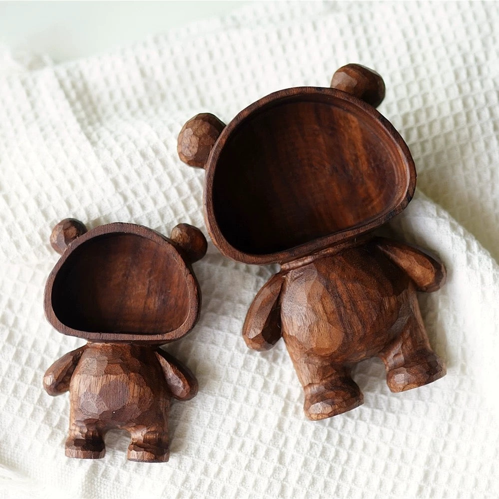 Handmade wooden coffee scoop for coffee lovers
