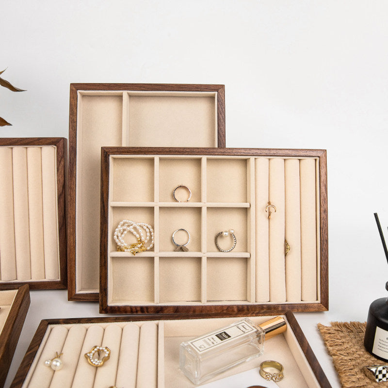 Eloise Solid Wood Jewelry Display Tray