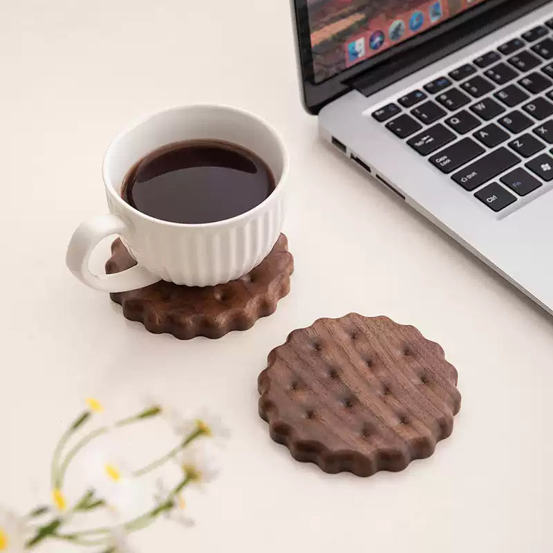 Black_Walnut_Cookie_Coaster_Set_for_Kitchen_Decor