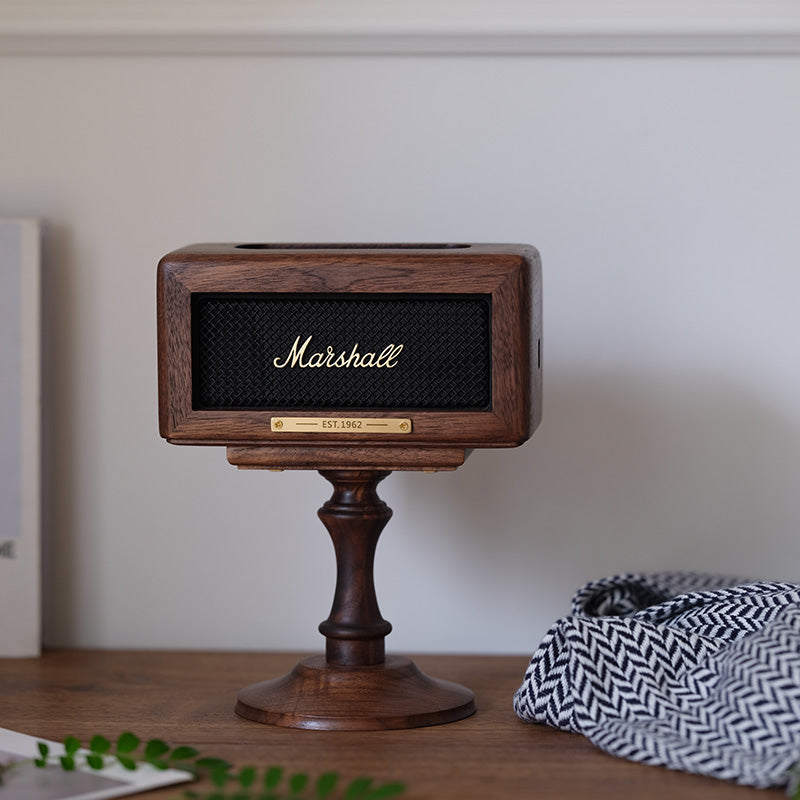 Center Stage Solid Walnut Speaker Stand for Marshall (Stand Only)