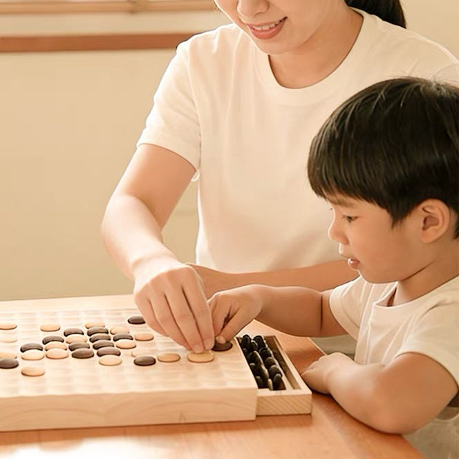Classic Gomoku board game with premium wooden pieces