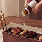 Cookout wooden aroma diffuser made from natural solid wood