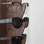 Decorative wooden glasses holder for bedroom and office