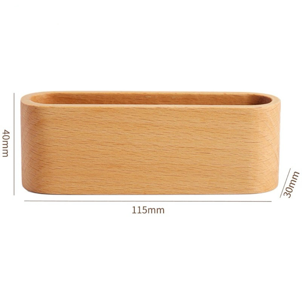 Desktop card display holder for offices and reception areas