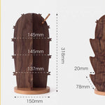 Desktop eyewear organizer with unique tree inspired design