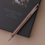 Easy Write Solid Walnut Gel Pen
