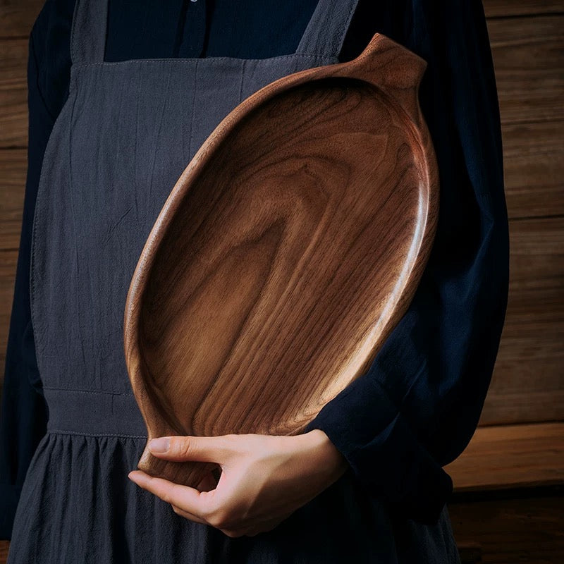 Everyday Solid Walnut Serving Board
