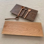 Flow Handcrafted Solid Wood Serving Board
