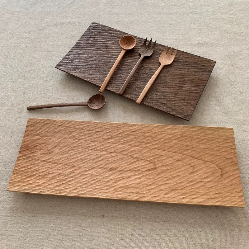 Flow Handcrafted Solid Wood Serving Board