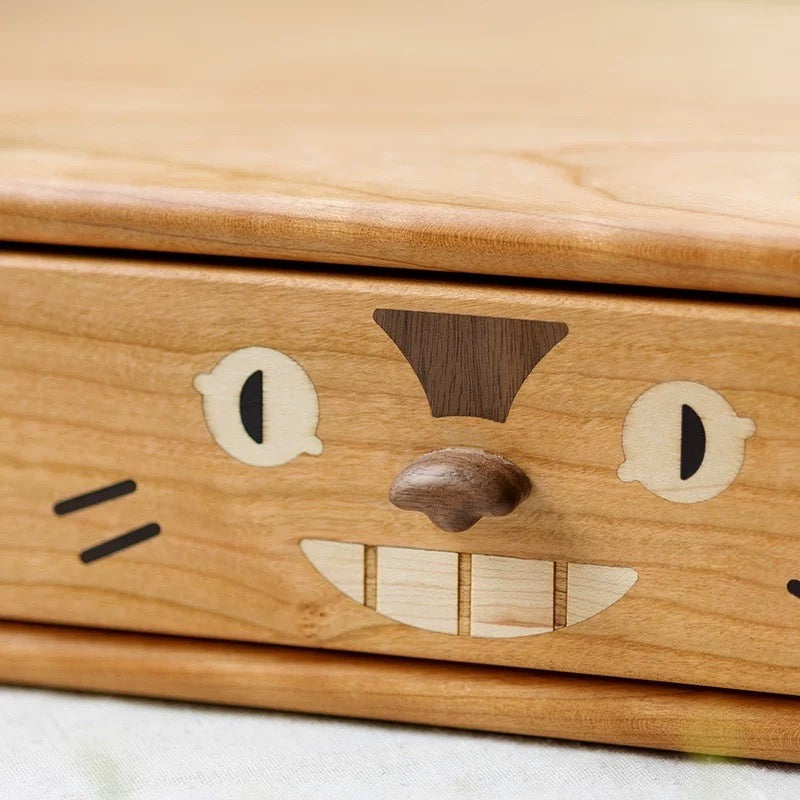 Forest buddy wooden desk cabinet made from natural solid wood