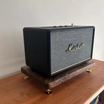 Low Rise Solid Walnut Speaker Stand for Marshall (Stand Only)