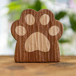 Minimalist solid wood coasters for cups mugs and beverages
