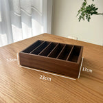 Minimalist wooden CD shelf for home and office use