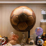 Natural wood 3D puzzle with smooth grain finish