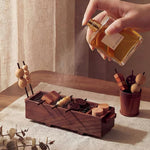 Natural wood diffuser with smooth grain finish