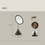 Premium walnut mirror with natural texture and craftsmanship