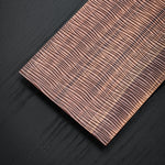 Premium walnut tea tray with elegant striped pattern