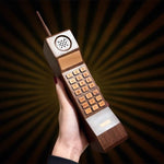Ring ring wooden bottle opener made from natural walnut wood
