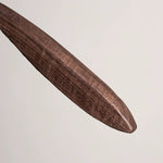 Solid walnut incense burner for home relaxation and meditation