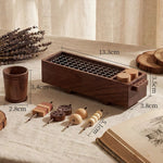 Solid wood essential oil diffuser for a peaceful home environment