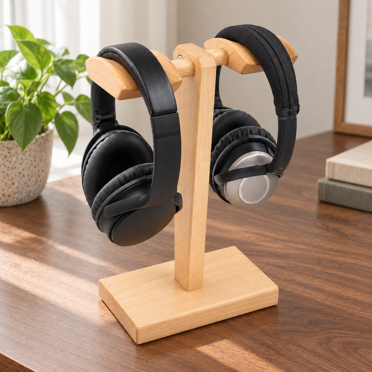 Varden Solid Wood Headphone Stand