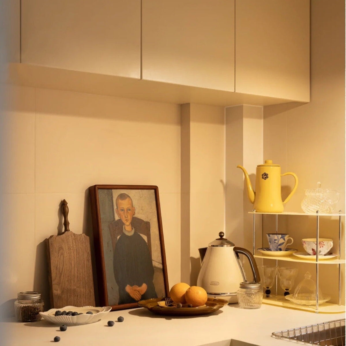 Walnut serving board for rustic home entertaining