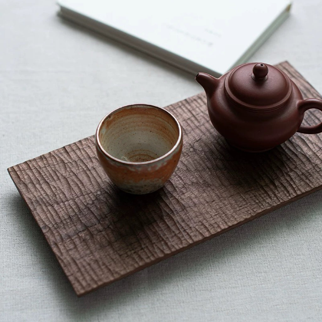 Weave Handcrafted Solid Walnut Tea Tray