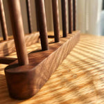 Wooden album display rack for stylish interior decor
