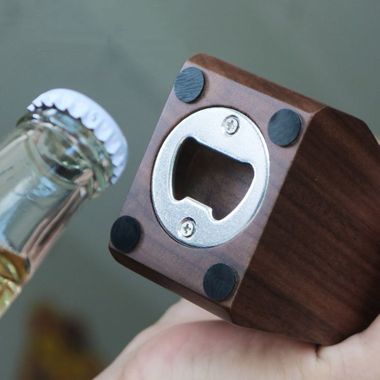 Wooden bar accessory with decorative display function