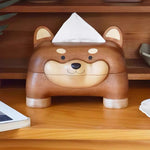 Wooden tissue box cover for stylish home interiors