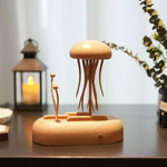 Lumi Solid Wood Jellyfish Kinetic Sculpture