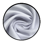 White Polyester Twill